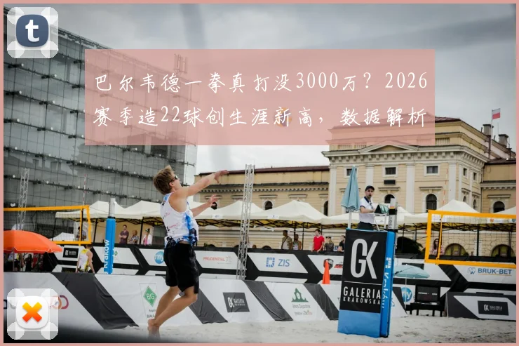 巴尔韦德一拳真打没3000万？2026赛季造22球创生涯新高，数据解析身价涨跌真相