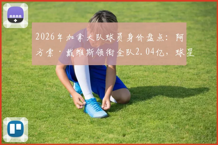 2026年加拿大队球员身价盘点：阿方索·戴维斯领衔全队2.04亿，球星价值解析与未来展望
